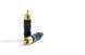 Разъемы Melodika MDRCA28 RCA plugs for 8 mm cable Set of 2 pcs