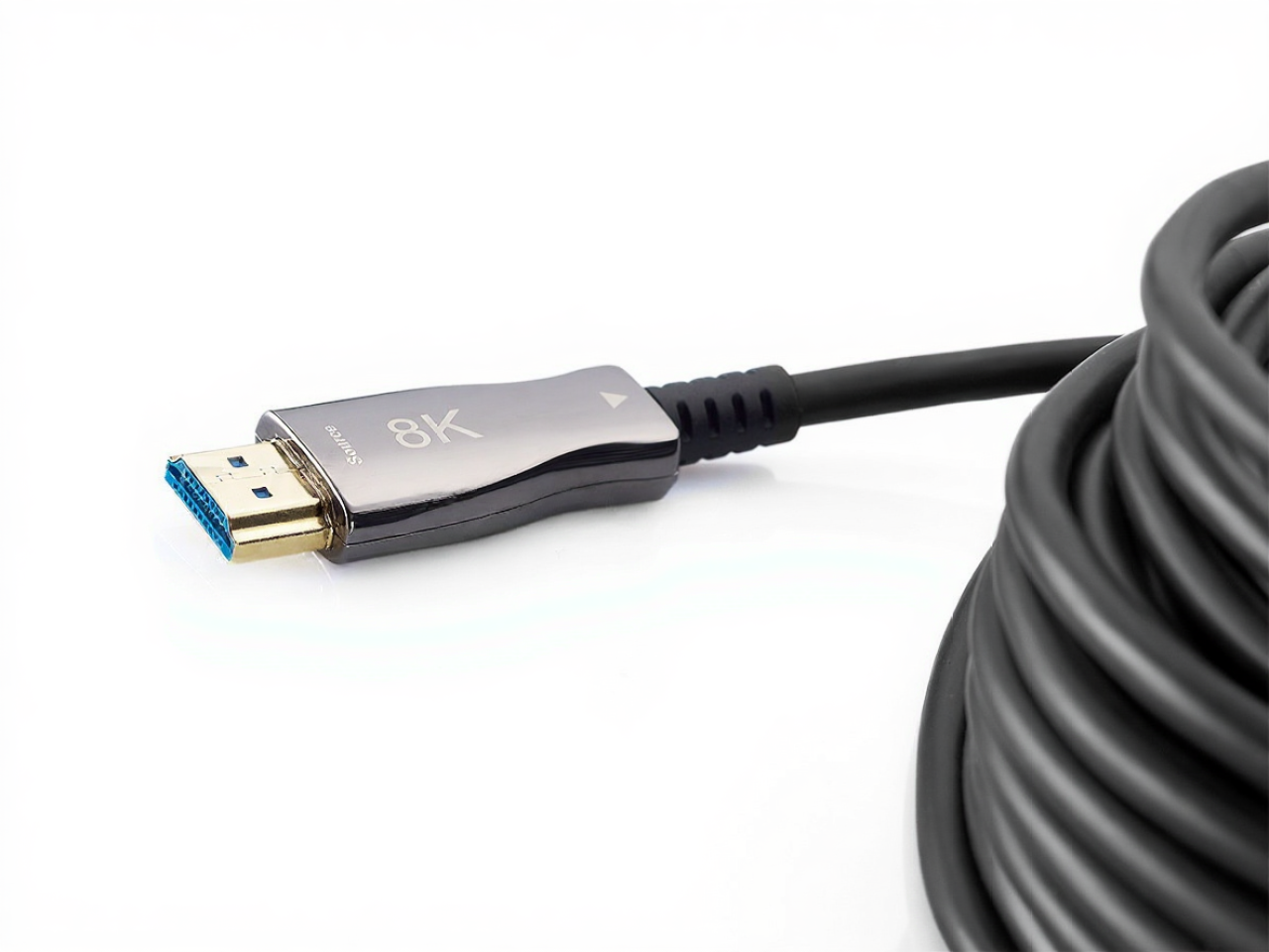 HDMI кабель TTAF HDMI 2.1 48 Gbps AOC Cable 24K Gold 35m