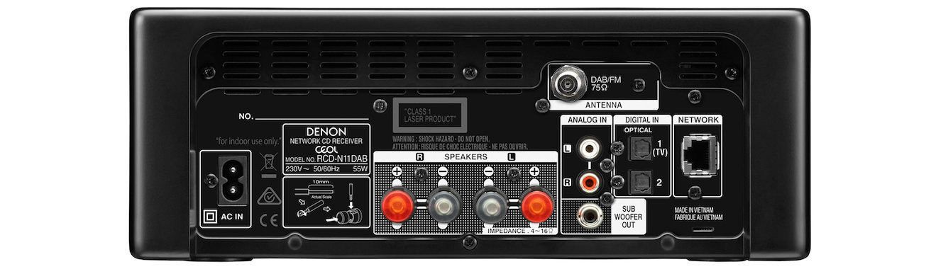 Стереокомплект Denon CEOL RCD-N11+ Polk Audio Reserve R200