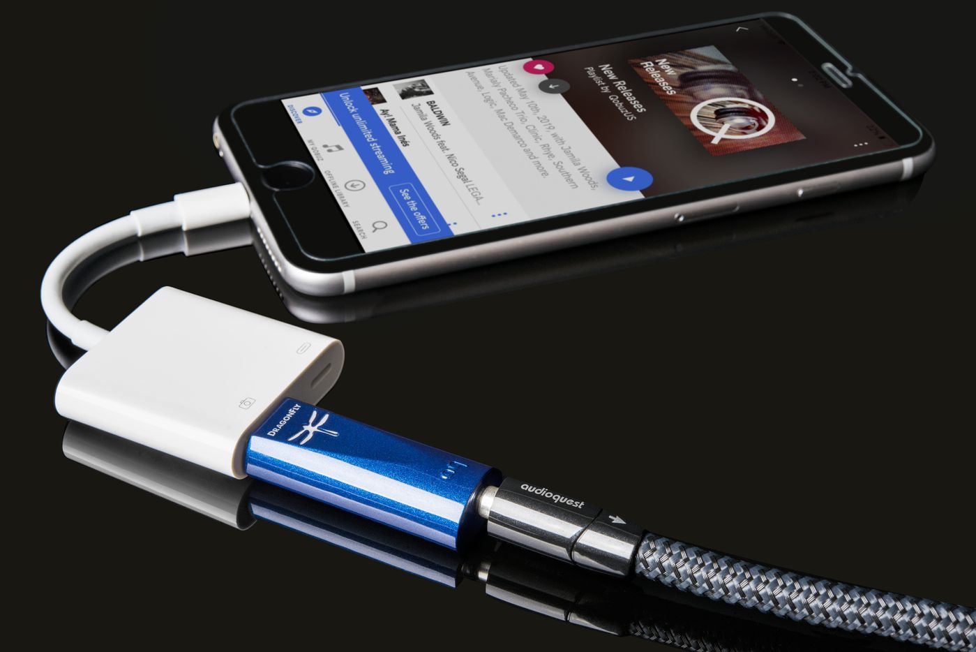 USB ЦАП-Підсилювач AUDIOQUEST DRAGONFLY Cobalt EU