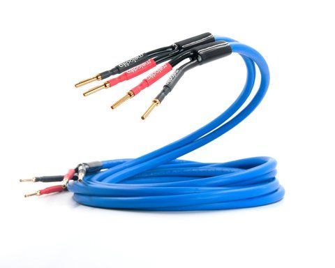Акустичний кабель Melodika Sky Blue SBSC4030 Speaker cable OFC 4N 2x4mm2 3m