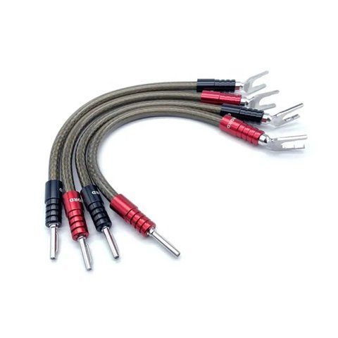 Акустичні перемички CHORD Epic Links ChordOhmic Banana to Spade x 4 - 28cm Tip to Tip