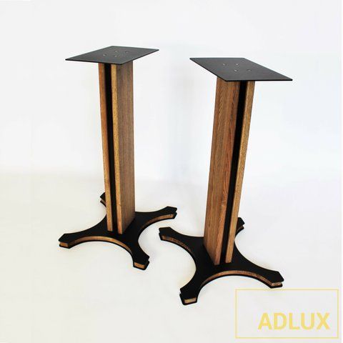 Стойки под акустику ADLUX BASE SS-X-R-Oak-B Rustic Oak-Black