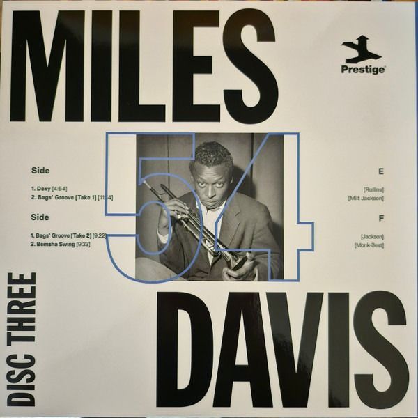 Вінілова платівка Miles '54: The Prestige Recordings[4 LP]