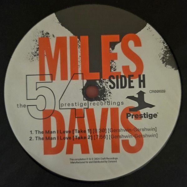 Вінілова платівка Miles '54: The Prestige Recordings[4 LP]
