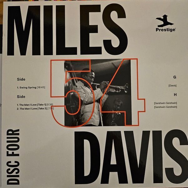 Вінілова платівка Miles '54: The Prestige Recordings[4 LP]