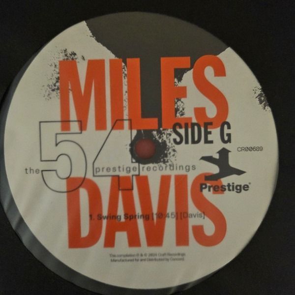 Вінілова платівка Miles '54: The Prestige Recordings[4 LP]