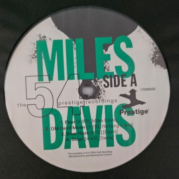 Вінілова платівка Miles '54: The Prestige Recordings[4 LP]