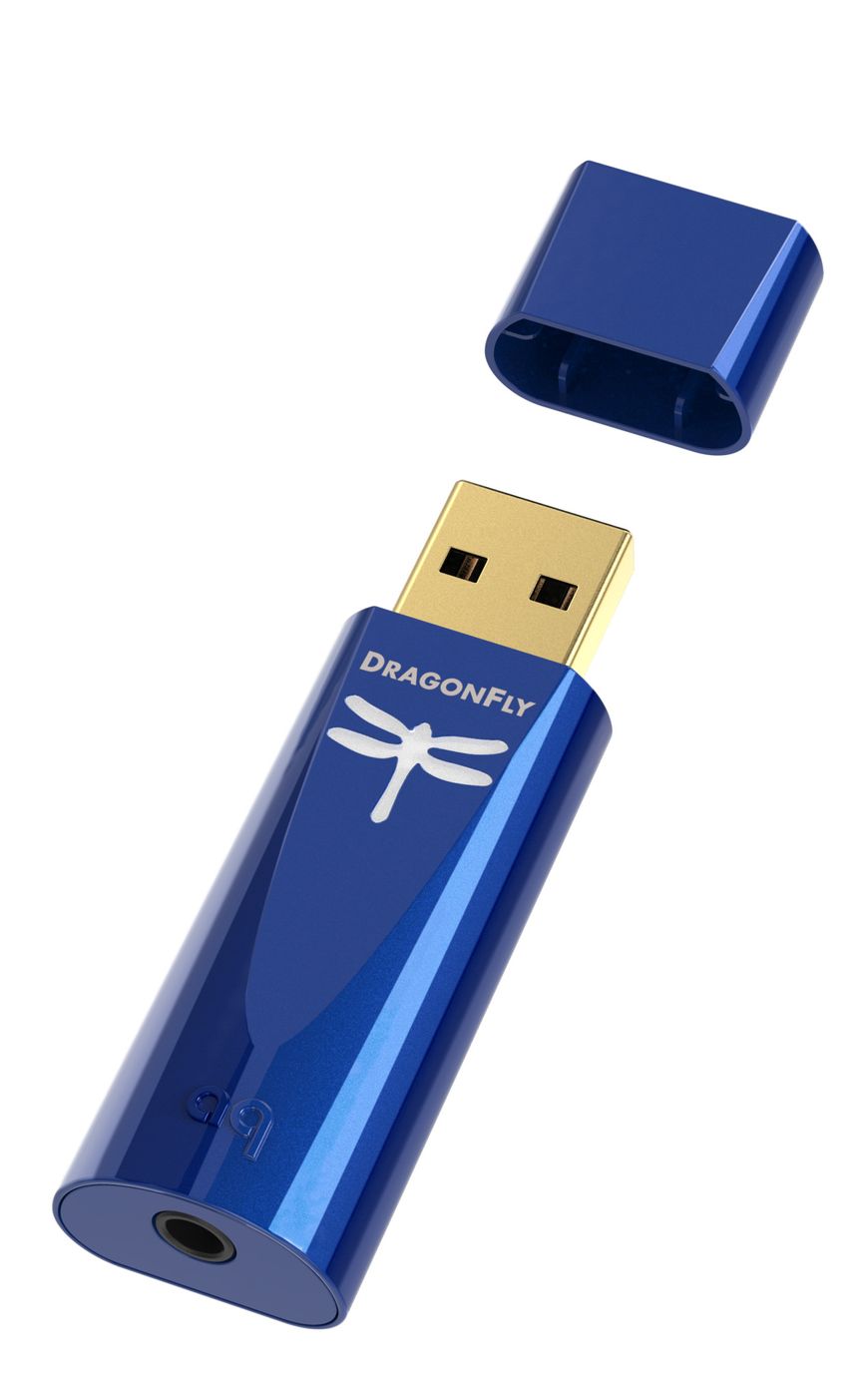 USB ЦАП-Підсилювач AUDIOQUEST DRAGONFLY Cobalt EU