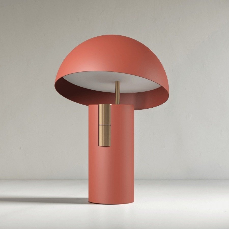 Настольная лампа со встроенным динамиком Jaune Fabrique Alto Speaker Terracotta