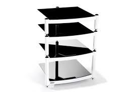 Стійка Atacama EQUINOX HI-FI RS SHELF BASE MODULE ARC GLASS White