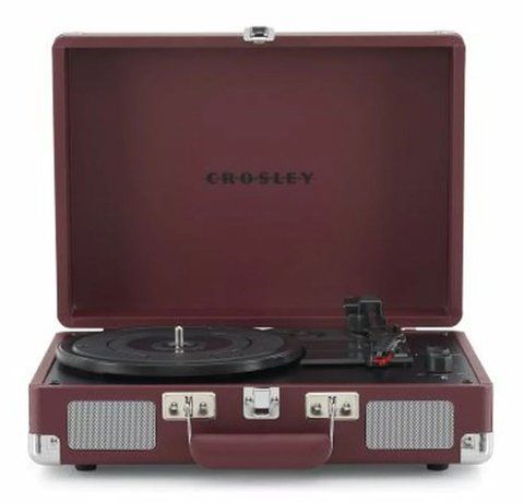 Програвач Crosley Cruiser Deluxe Burgundy (CR8005F-BU)