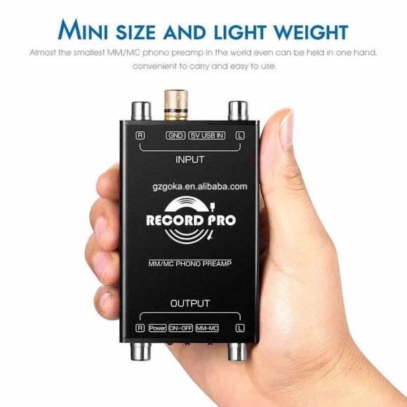 Фонокоректор GOKA RP-110 Phono Stage Black