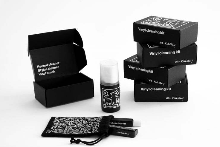 Набір для чищення вінілових платівок AM Record Keith Haring Vinyl Cleaning Kit