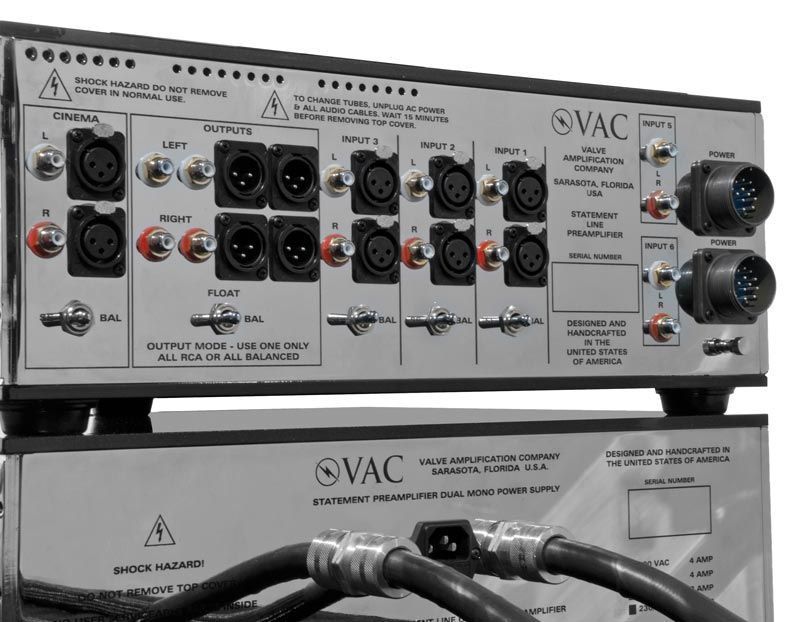 Попередній підсилювач VAC Statement Line Stage