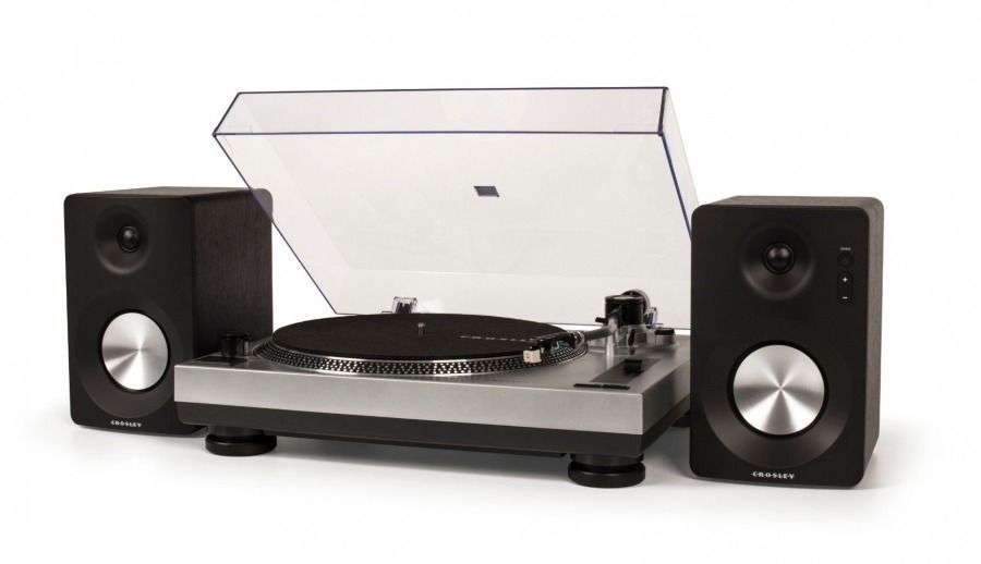 Проигрыватель винила Crosley K100A Silver