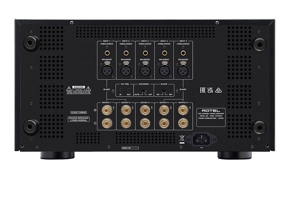 Усилитель мощности Rotel RMB-1585 MKII Black