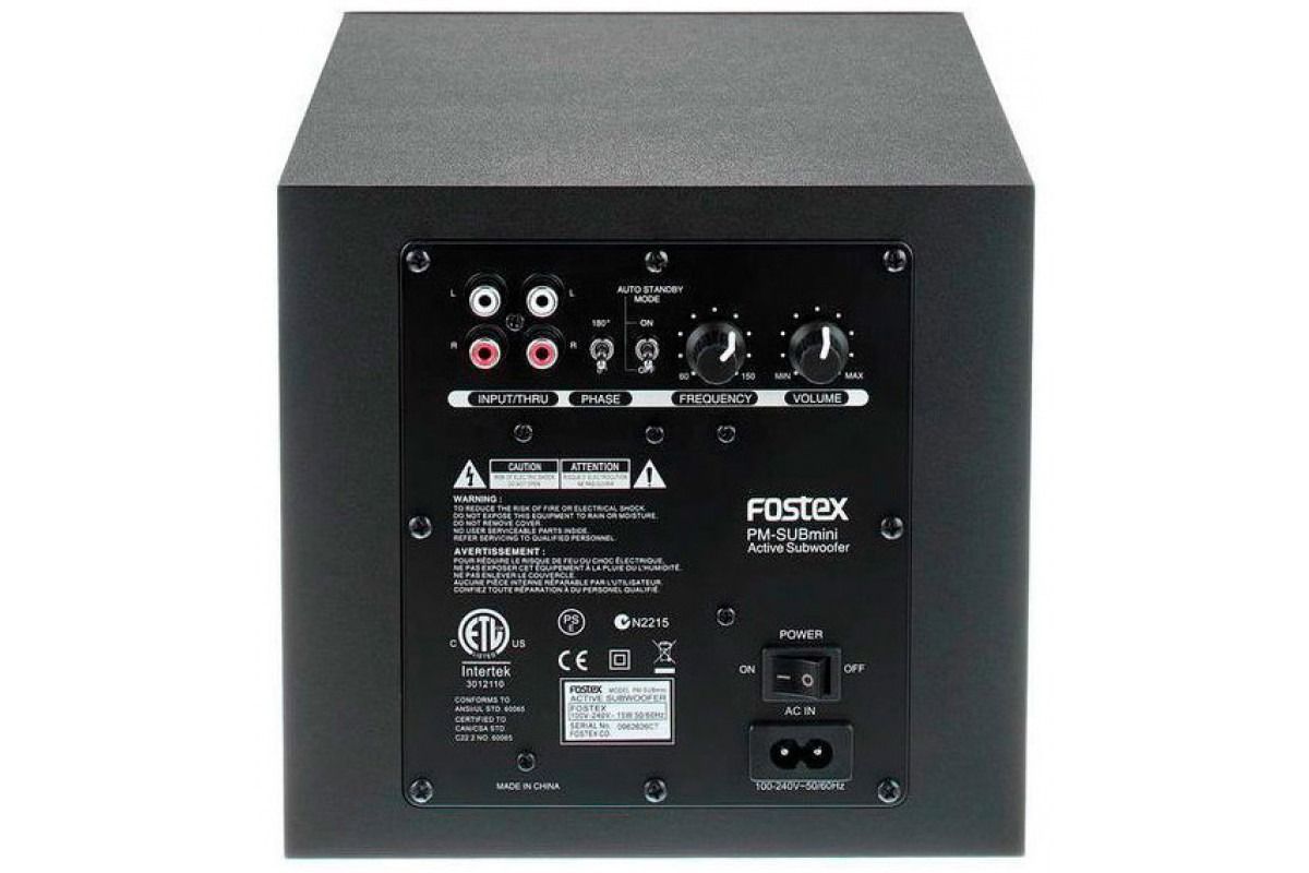 Студийный Сабвуфер Fostex PM-SUBmini2