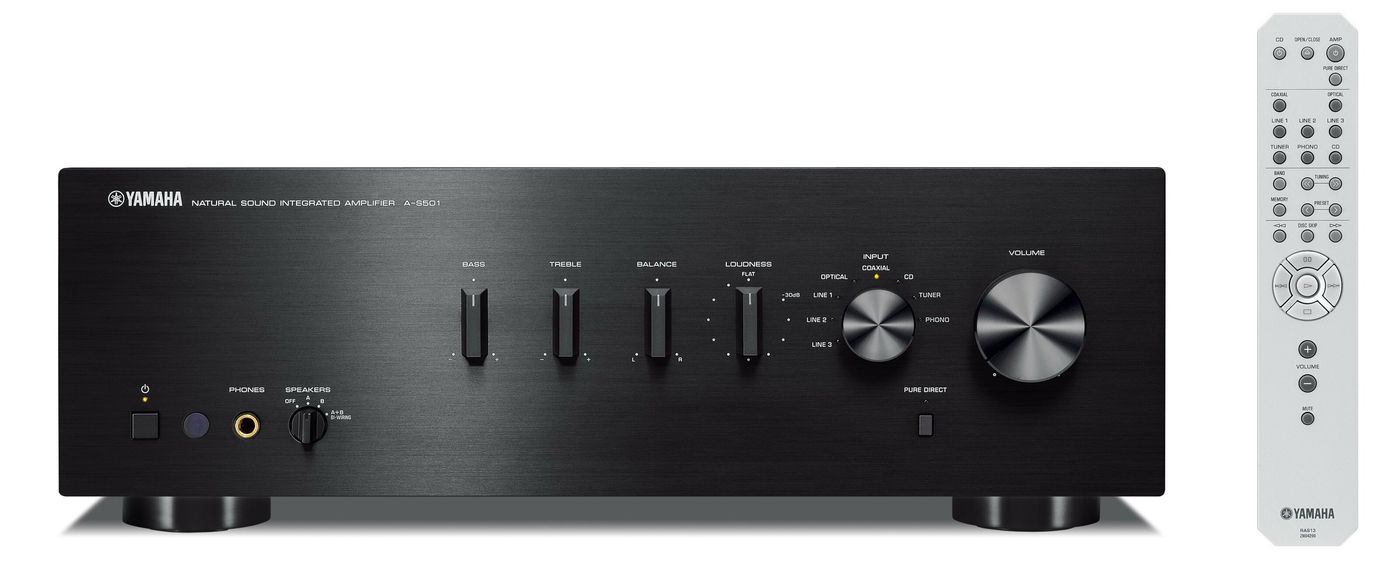 Интегральный усилитель Yamaha A-S501 II Black