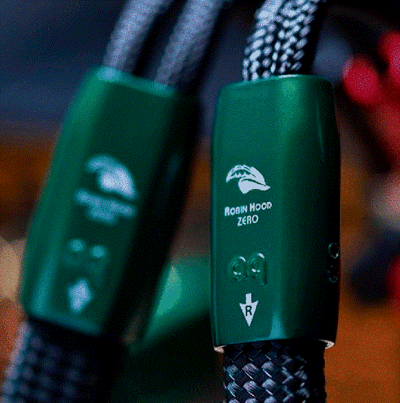 Акустичний кабель AUDIOQUEST Pair 2.0m Robin Hood Zero FR 1000 Banana S