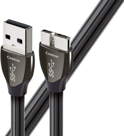 Кабель AUDIOQUEST hd 0.75m, USB 3.0 CARBON A > MICRO