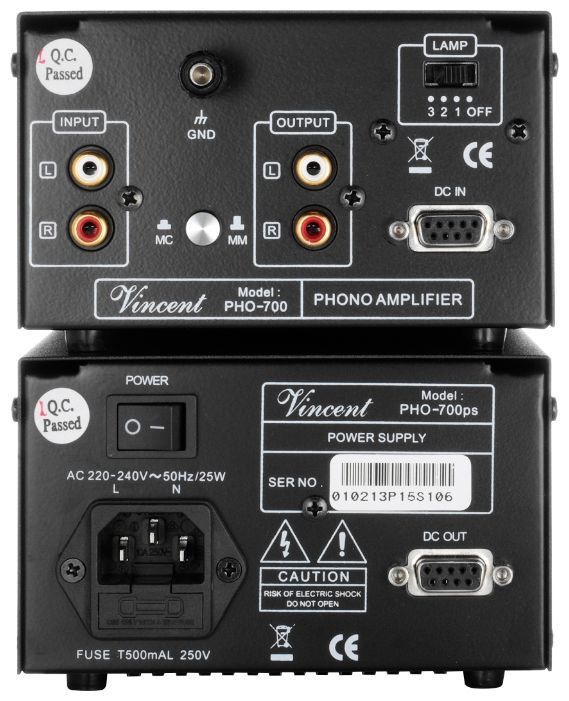 Фонокоректор Vincent PHO-700 Silver