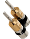 Переходник Cardas CABD (dual banana plug with gold binding nut)