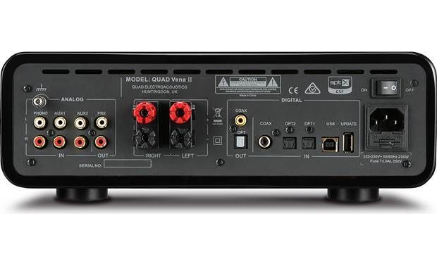 Інтегральний підсилювач Quad VENA II (Wood Enclosure) Hi-Gloss Black