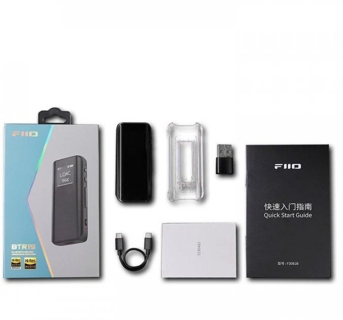 Bluetooth адаптер FiiO BTR15 Black