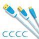 USB кабель Chord C-USB Type A-B 0.75m