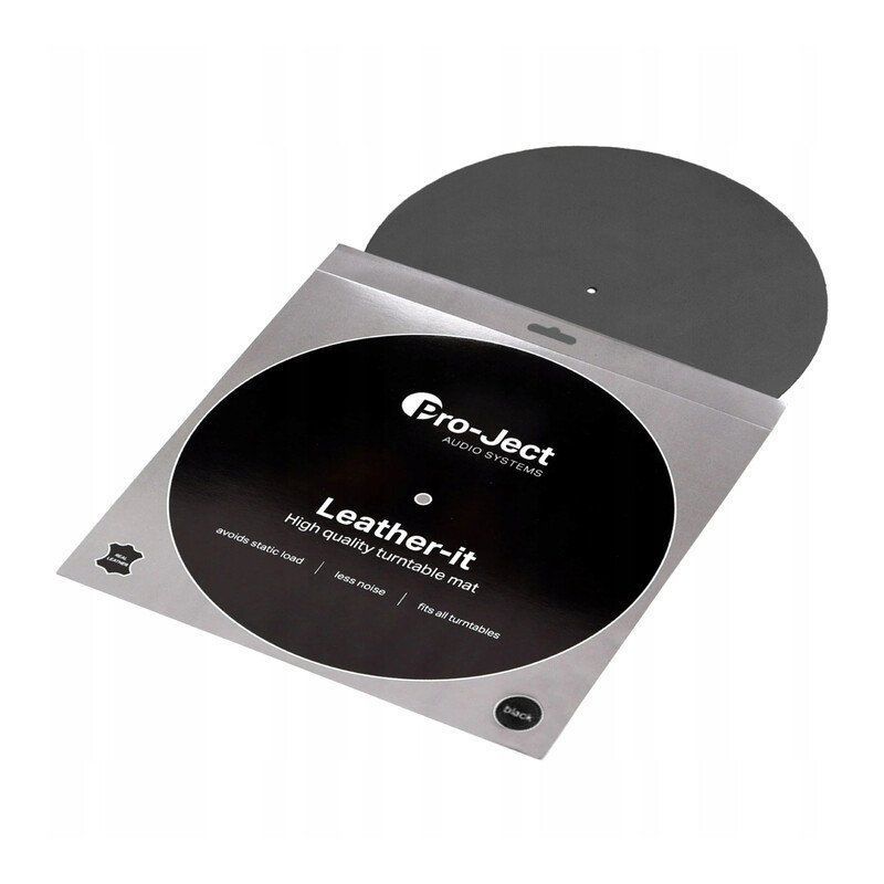 Слипмат Pro-Ject Leather It Black