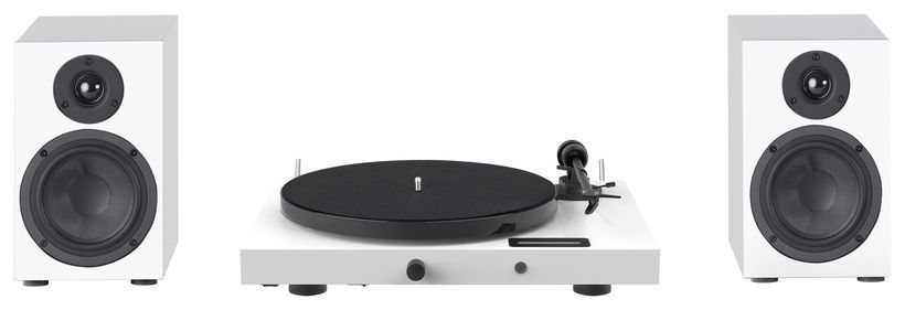 Стерео комплект Pro-Ject Set Juke Box E1 + Speaker Box 5 White/White