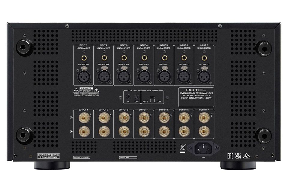 Усилитель мощности Rotel RMB-1587 MKII Black