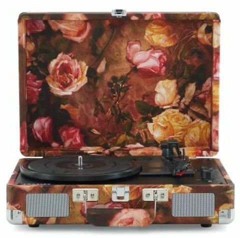 Програвач Crosley Cruiser Deluxe Floral (CR8005F-FL)