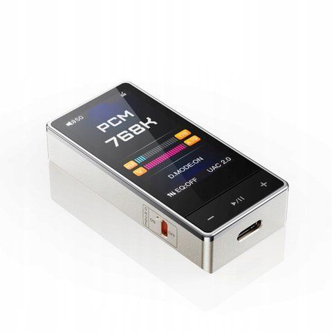 ЦАП-усилитель для наушников FiiO QX13 Titanium Gold