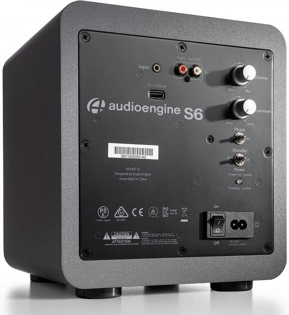 Сабвуфер Audioengine S6 Grey