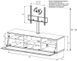 Тумба под телевизор Sonorous STA 161I-WHT-WHT-BS