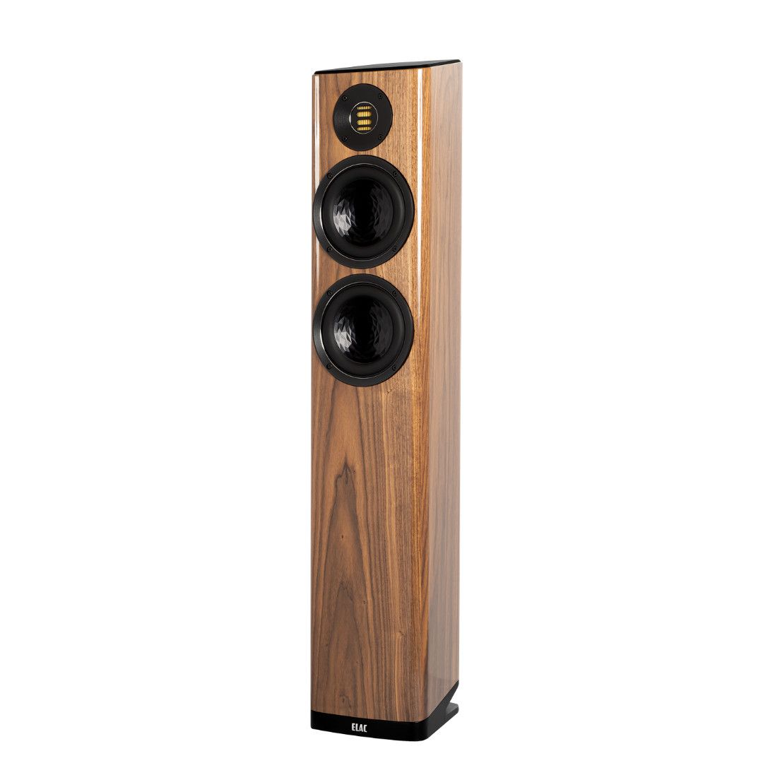 Напольная акустика ELAC Vela FS 407 Walnut High Gloss