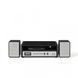 Проигрыватель винила с колонками Crosley Coda Shelf System Silver
