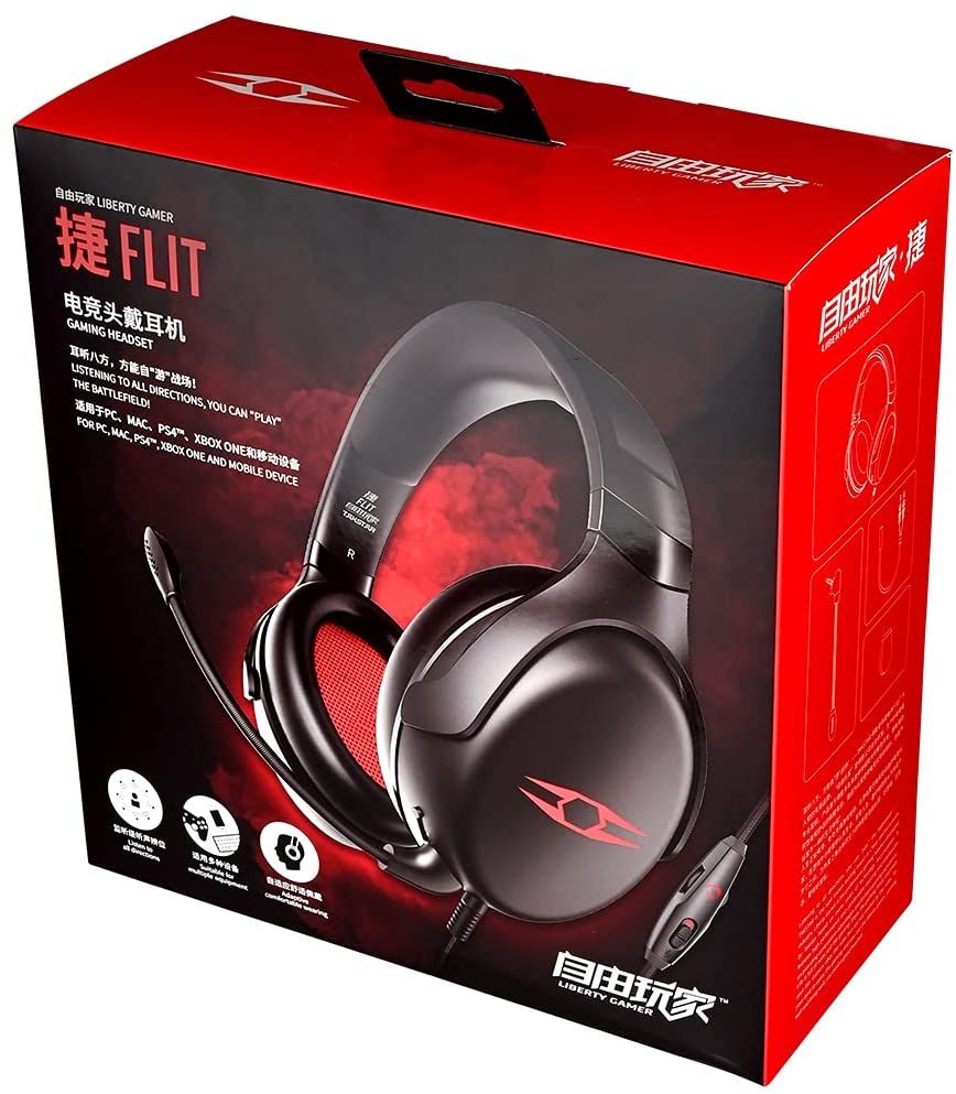 Игровая гарнитура Takstar FLIT Gaming headset Black