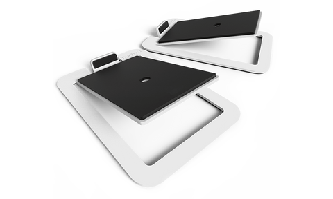 Стойки Kanto S4 Medium Desk Top Speaker Stands White