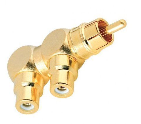 AUDIOQUEST Splitter Hard M22F-HRD (Male RCA -> 2 Female RCA)