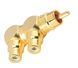 AUDIOQUEST Splitter Hard M22F-HRD (Male RCA -> 2 Female RCA)