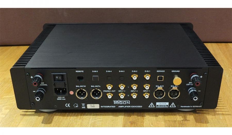 Інтегральний підсилювач Trigon EXXCEED Amplifier Black