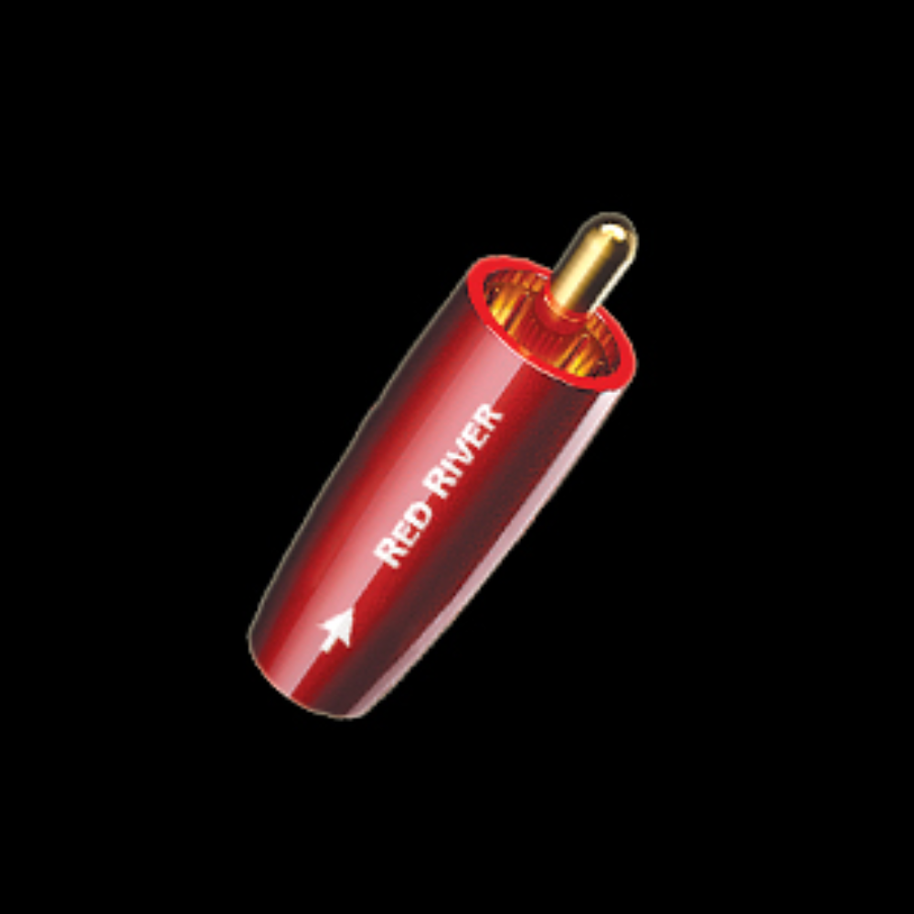 Роз'єм AUDIOQUEST RCA Red River Set/4