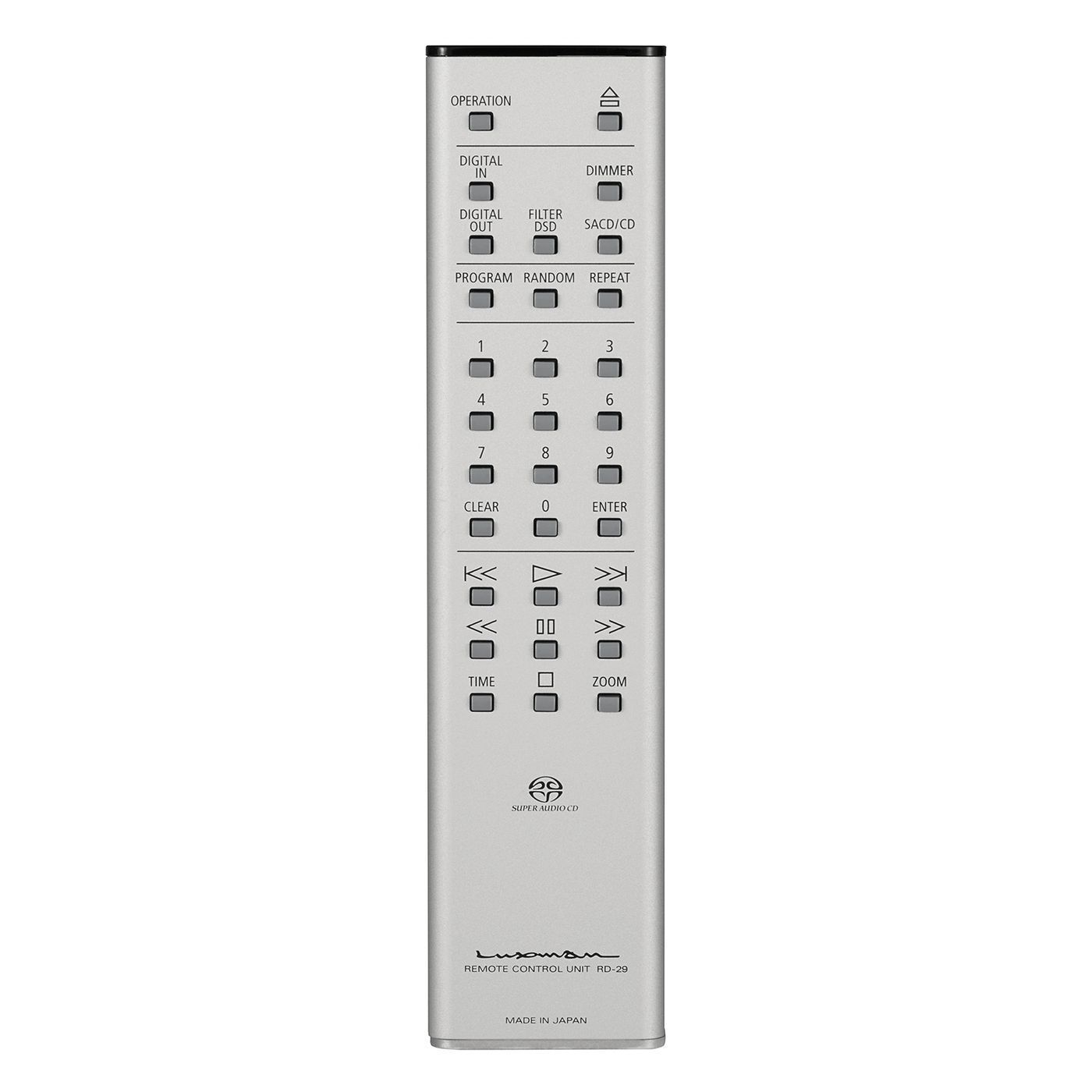 CD-SACD програвач Luxman D-07X Silver