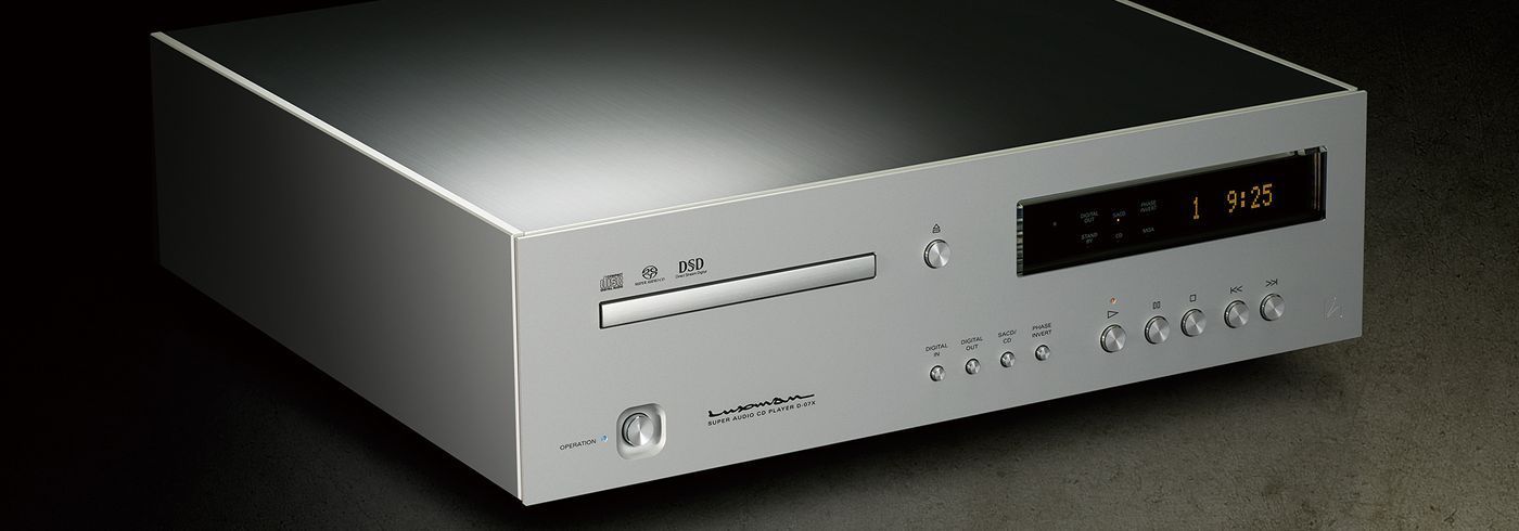 CD-SACD програвач Luxman D-07X Silver