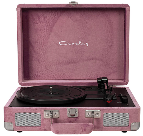 Проигрыватель винила Crosley Cruiser Deluxe Mauve Velvet