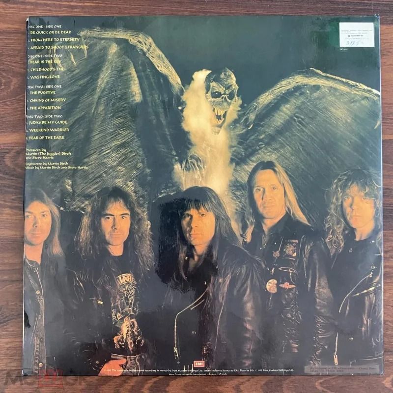 Виниловая пластинка Iron Maiden: Fear OfThe Dark /2LP
