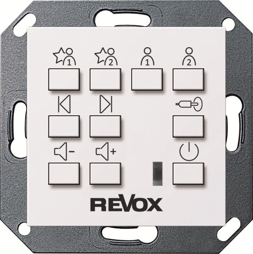Настінний пульт Revox C18 Multiuser Wall Control Shiny White